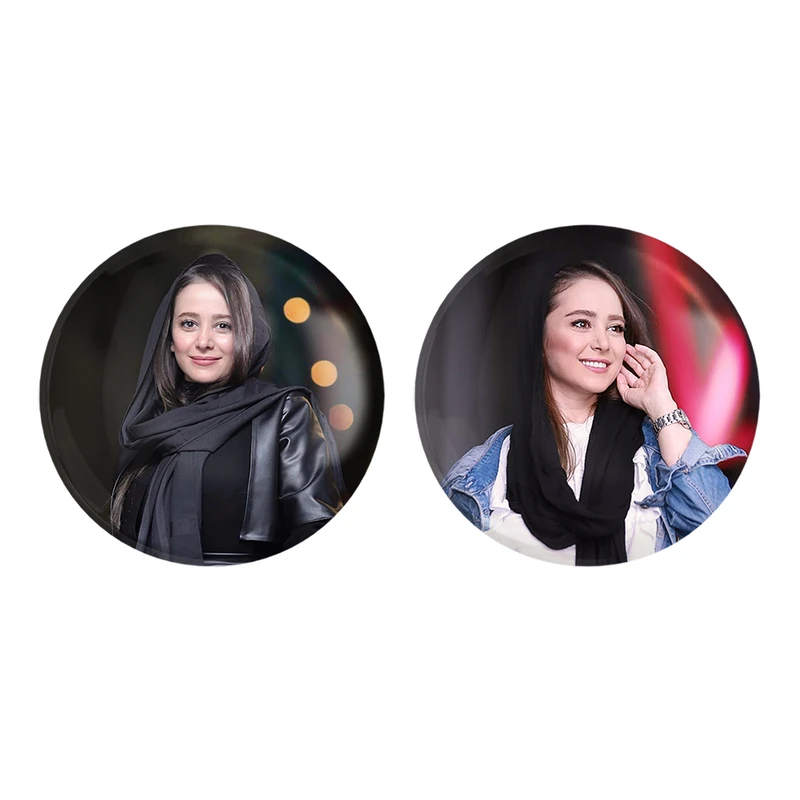 مگنت خندالو مدل الناز حبیبی کد 62956296 مجموعه 2 عددی