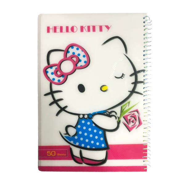 دفتر مشق 50 برگ طرح گربه کد as-125