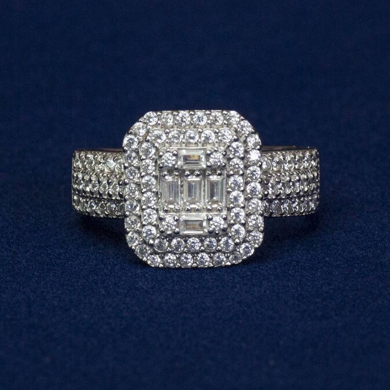 انگشتر نقره زنانه مدل AVN_N086