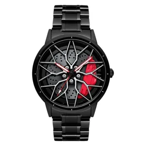 ساعت مچی عقربه‌ای مردانه کوارتز اسکمی مدل رینگ چرخان