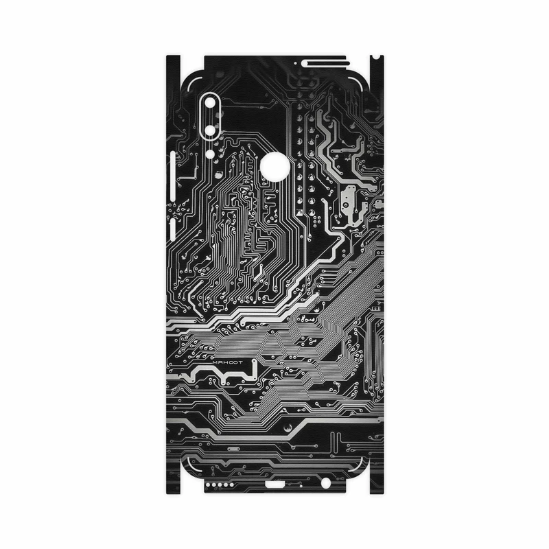 برچسب پوششی ماهوت مدل Black Printed Circuit Board-FullSkin مناسب برای گوشی موبایل هوآوی P Smart 2019