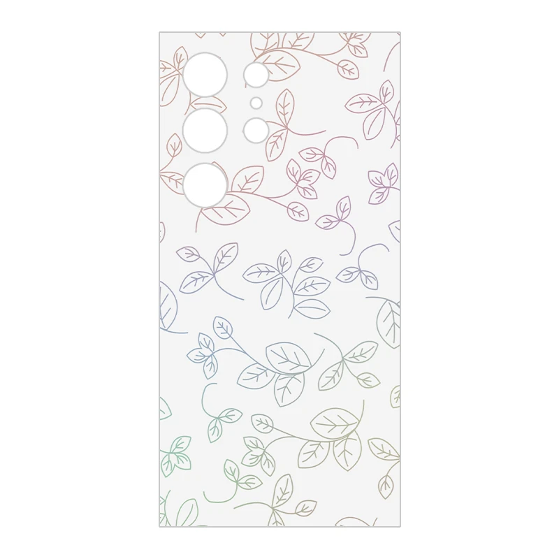 برچسب پوششی ریمکس مدل Clea طرح برگ مناسب برای گوشی موبایل سامسونگ Galaxy S24 Ultra