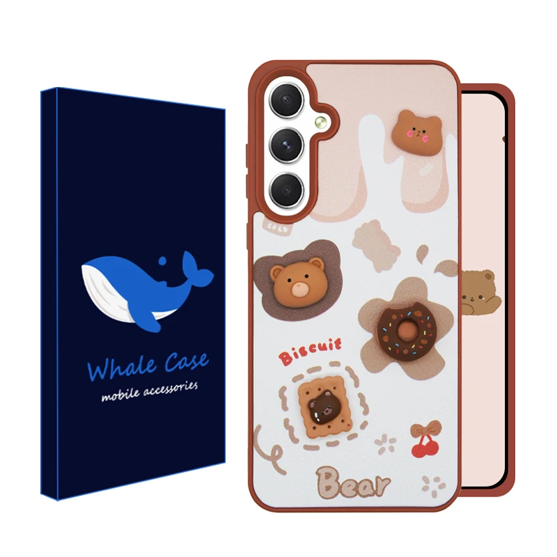 کاور وال کیس مدل Biscuit مناسب برای گوشی موبایل سامسونگ Galaxy A15