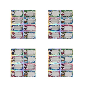 برچسب مدل نام طرح کیتی کد 007 بسته 4 عددی