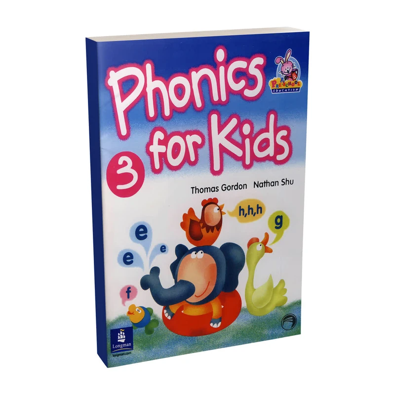 کتاب Phonics for kids 3 اثر Nathan Shu انتشارات Pearson longman