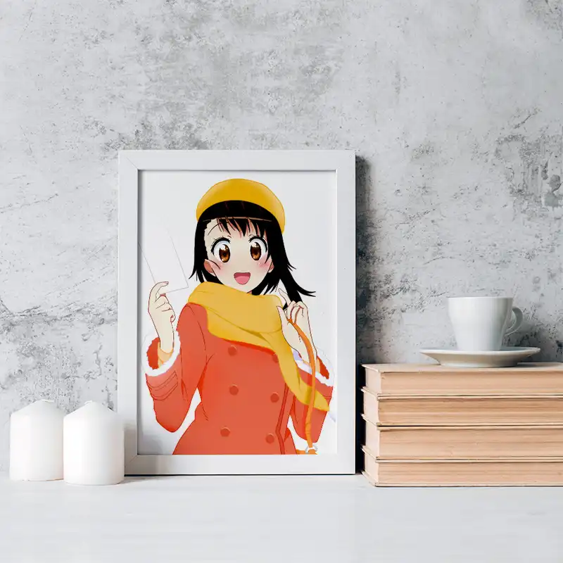 تابلو خندالو مدل اونودرا انیمه عشق دروغین کد 17147