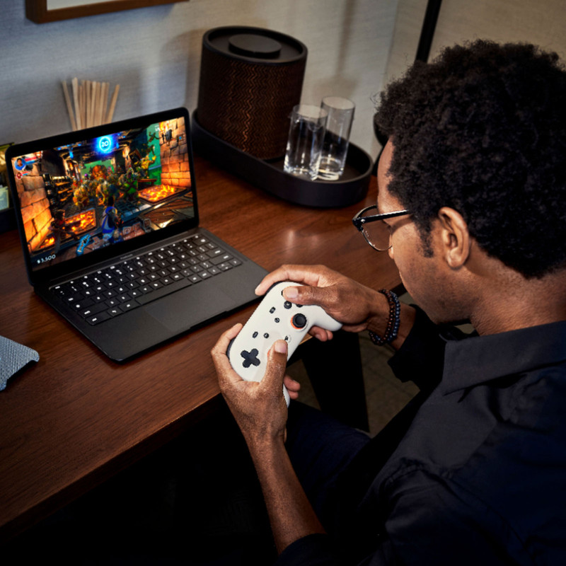 کنسول بازی مدل کنسول گوگل استدیا مدل Stadia Premiere Edition