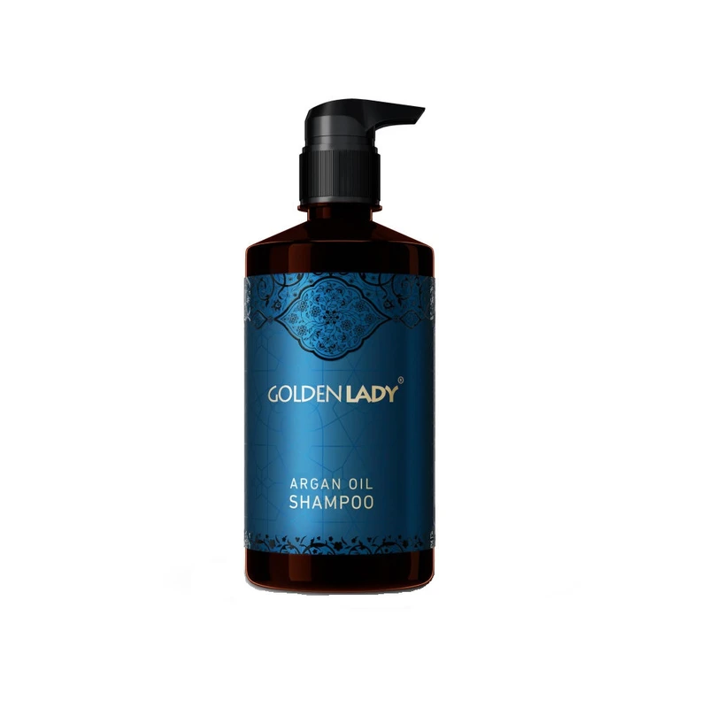 شامپو مو گلدن لیدی مدل روغن آرگان حجم 500 میلی لیتر