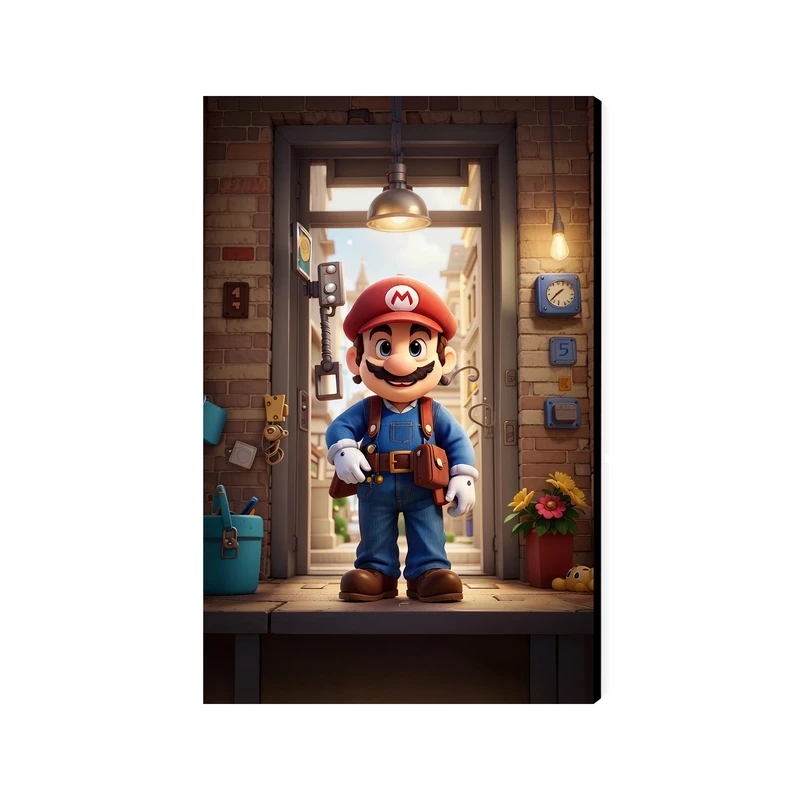 تابلو شاسی عرش مدل انیمیشین سوپرماریو Super Mario کد As3161