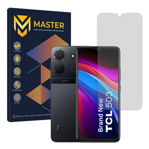 Master Resistant model transparent screen protector suitable for TCL 503 Mobile phone 