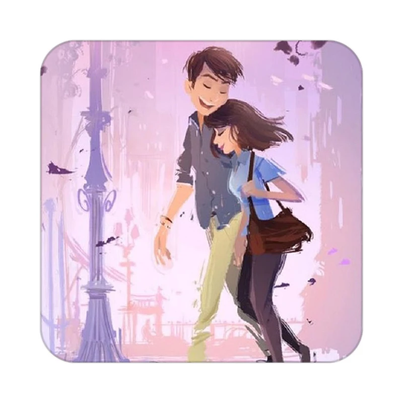 زیر لیوانی کاکتی طرح عاشقانه مدل mg10084