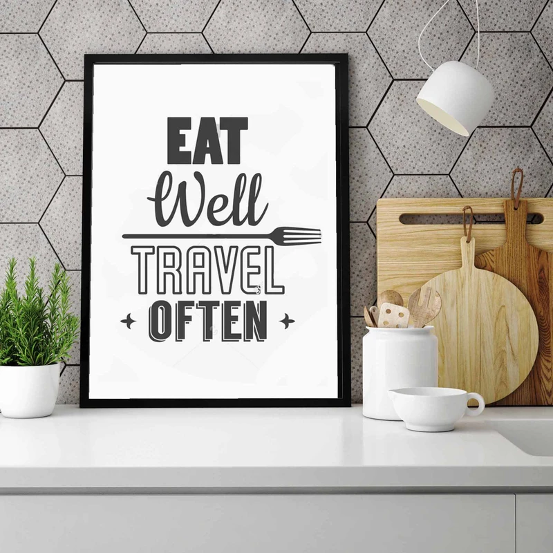 تابلو آتریسا طرح آشپزخانه مدل AK031