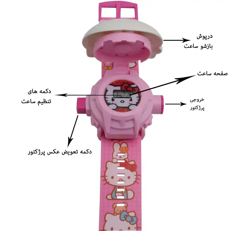 ساعت مچی دیجیتال بچگانه مدل 36