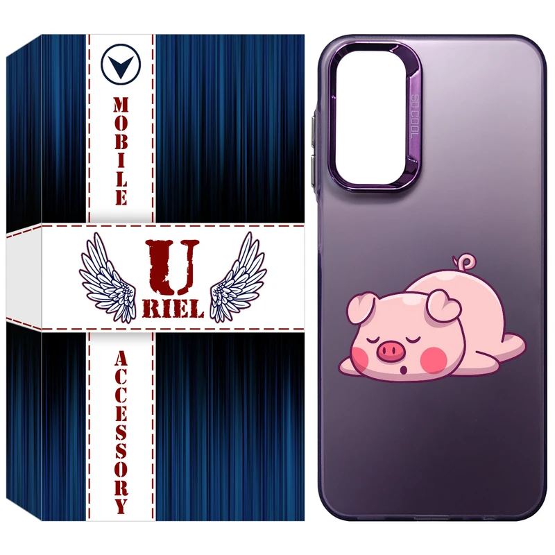 کاور یوریل مدل قاب SCL کد 42 طرح پیگی مناسب برای گوشی موبایل سامسونگ Galaxy A15 4G / A15 5G