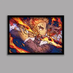 تابلو مدل تابلو مدل انیمه شیطان کش Demon Slayer کد LA-G10456-2
