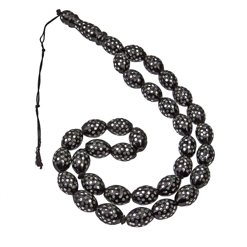 تسبیح بازرگانی میلادی مدل کشکول نقطه کاری کد T_349