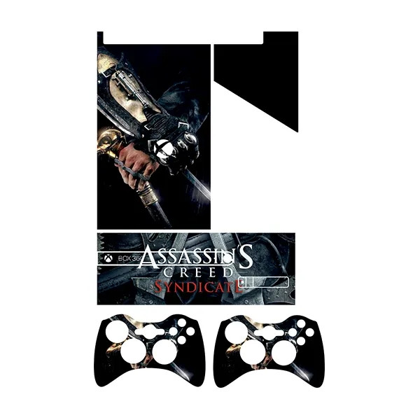  برچسب ایکس باکس 360 سوپر اسلیم طرح Assassins Creed کد 5 مجموعه 4 عددی