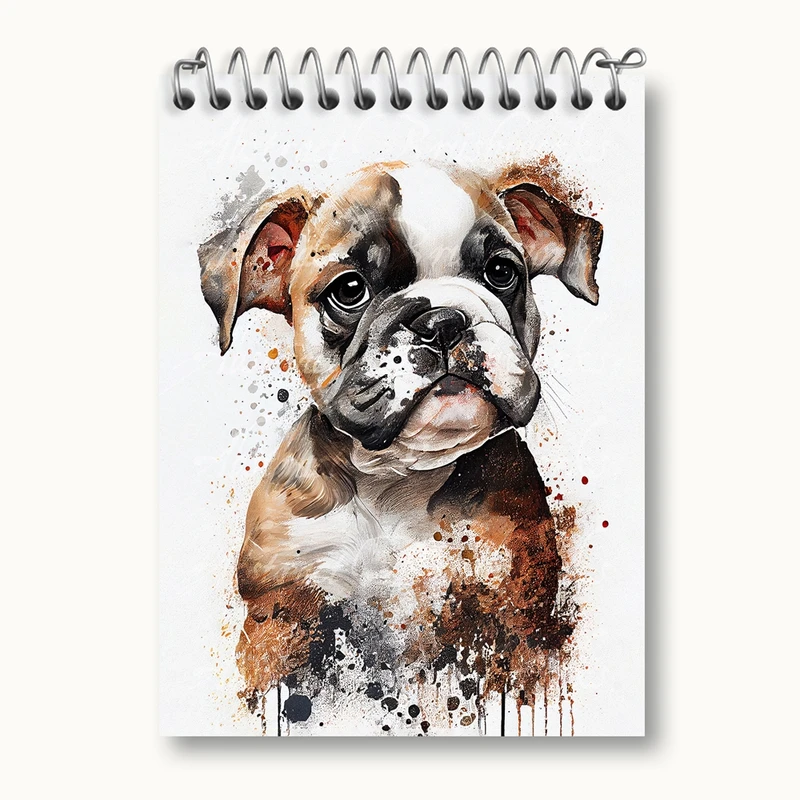 دفتر یادداشت 50 برگ خندالو مدل سگ کد 28338