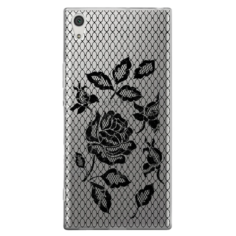 کاور مگافون طرح گل مدل C43-B مناسب برای گوشی موبایل سونی Xperia XA1 ULTRA 