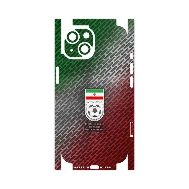 برچسب پوششی ماهوت مدل Iran_National_Football_Team-FullSkin مناسب برای گوشی موبایل اپل iPhone 15