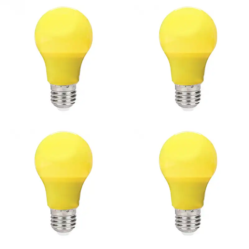 لامپ ال ای دی 9 وات پارس نوین مدل رنگی پایه E27 بسته 4 عددی