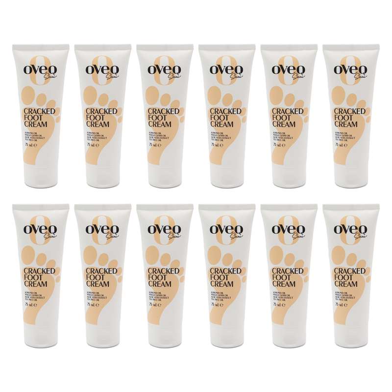 کرم ترک پا اوک شاین مدل آلوئه ورا حجم 75 میلی لیتر بسته 12 عددی