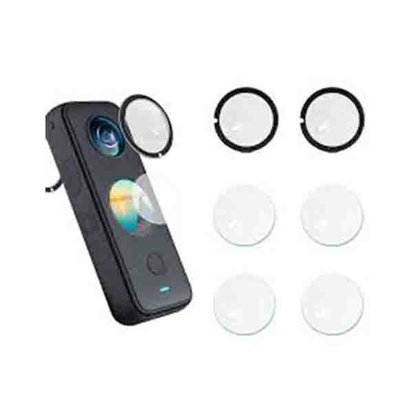 محافظ لنز دوربین مدل pu 520 مناسب برای دوربین های اینستا 360 ONE  X2 مجموعه دو عددی