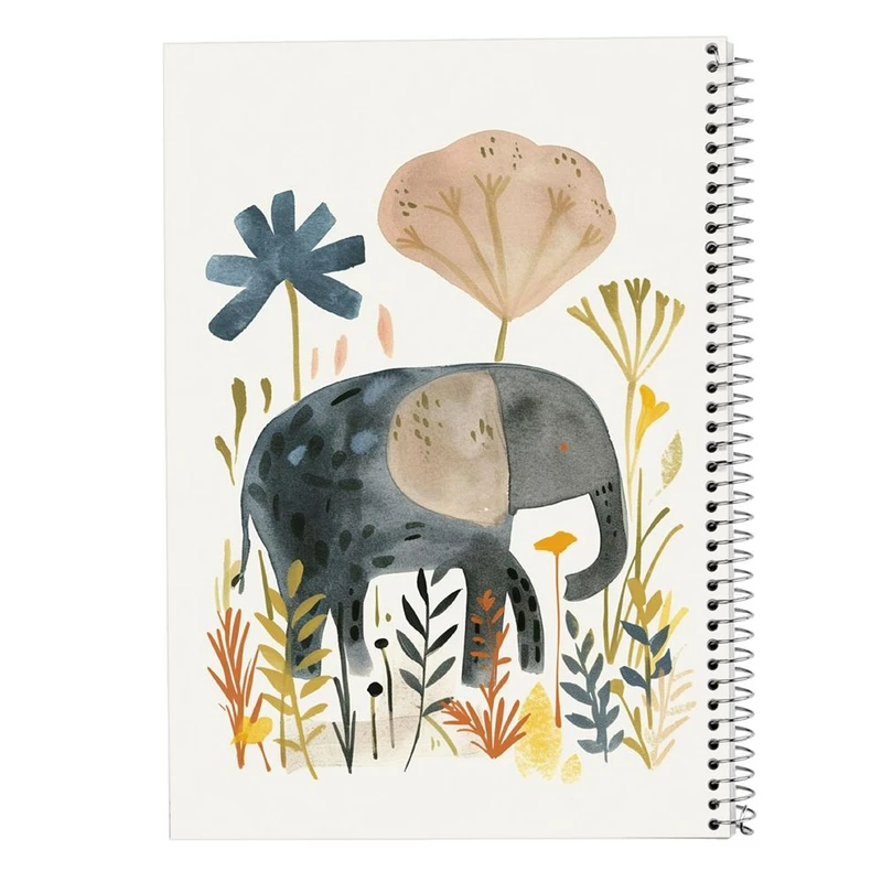 دفتر شطرنجی 50 برگ مدوپد طرح موجودات فانتزی کد DF16961