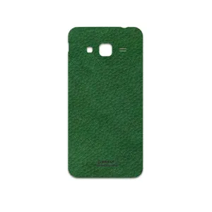MAHOOT Green-Leather Cover Sticker for Samsung Galaxy J3 2016