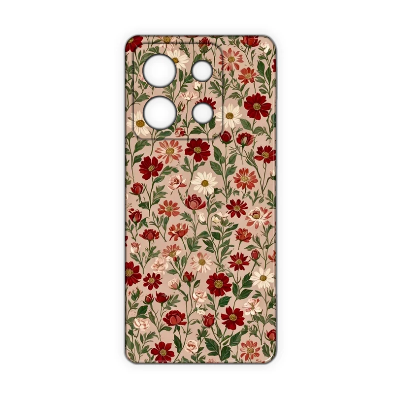 کاور مدل گل کد 324 مناسب برای گوشی موبایل شیائومی Redmi Note 13 4G