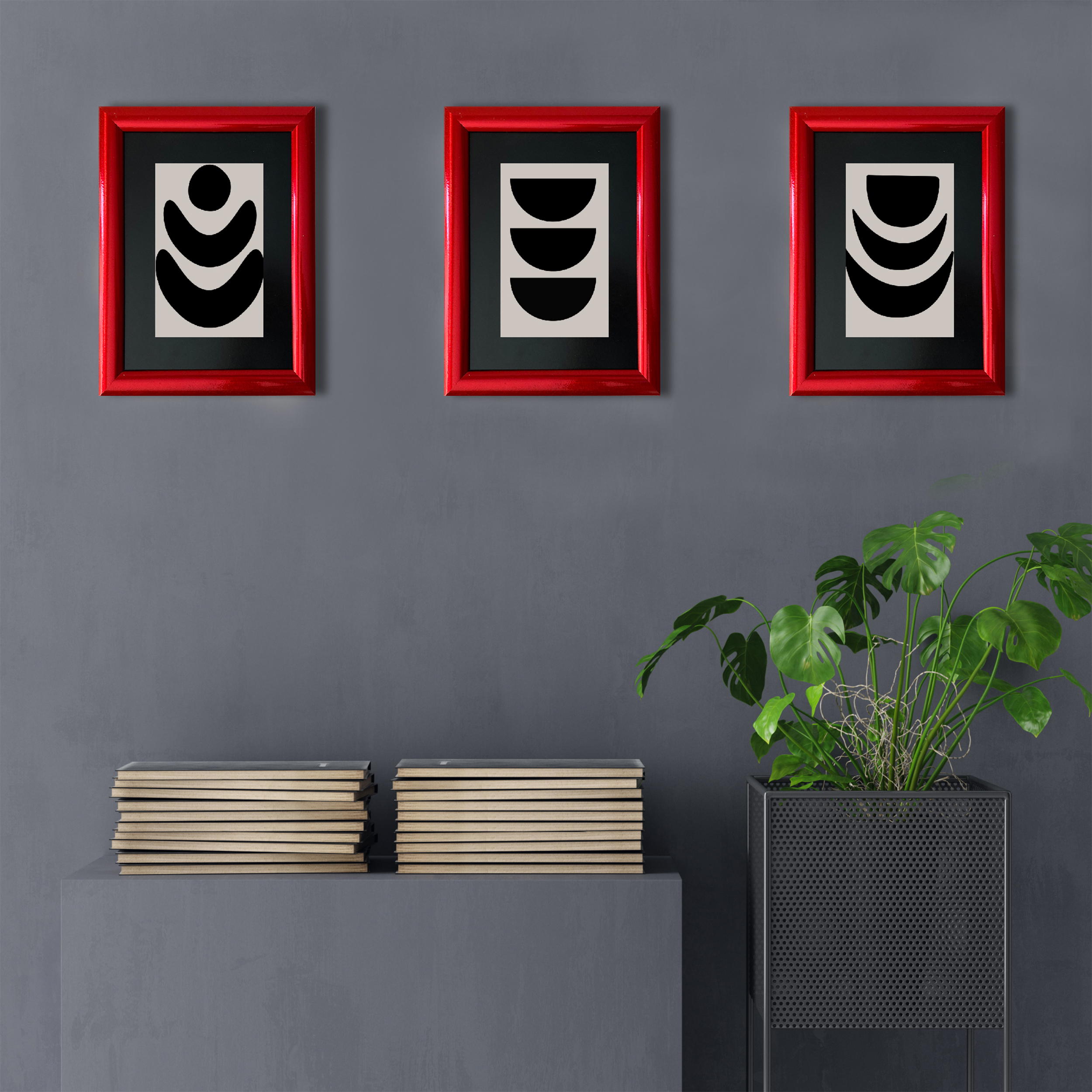 قاب عکس مدل پاسپارتو کد 1318 مجموعه 3 عددی