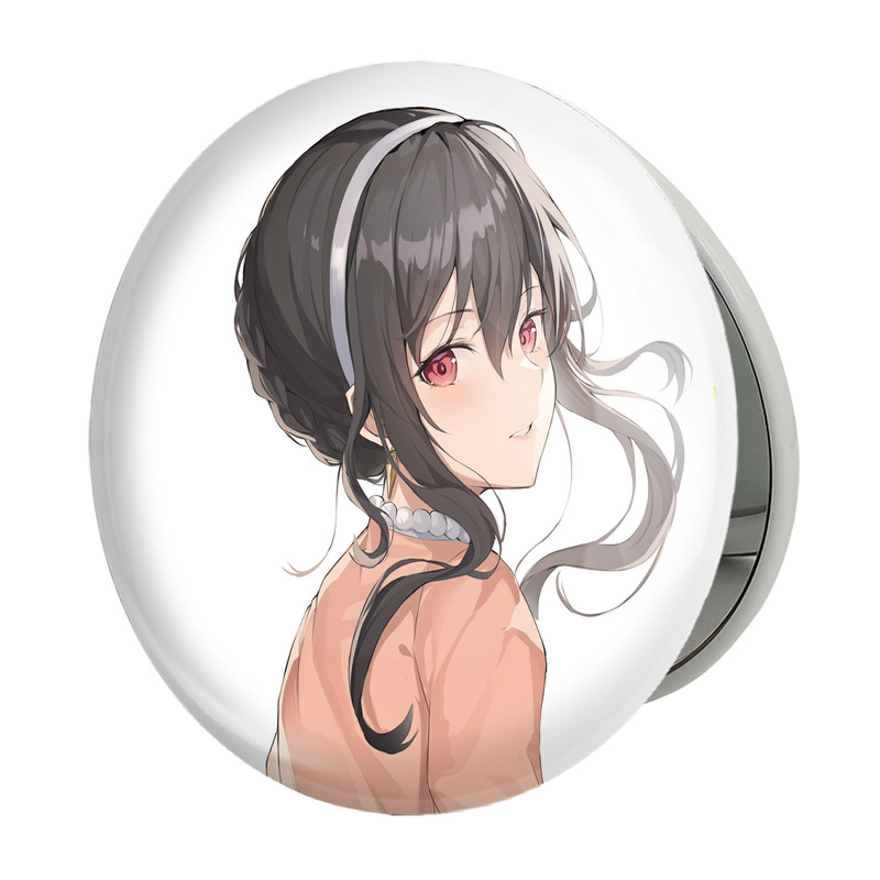 آینه جیبی خندالو طرح یور فورجر انیمه اسپای ایکس فمیلی Spy x Family مدل تاشو کد 17716