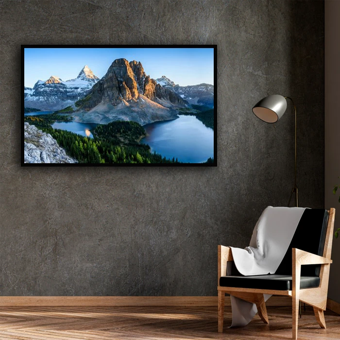 تابلو بکلیت طرح منظره طبیعت کوهستانی مدل B-D1467