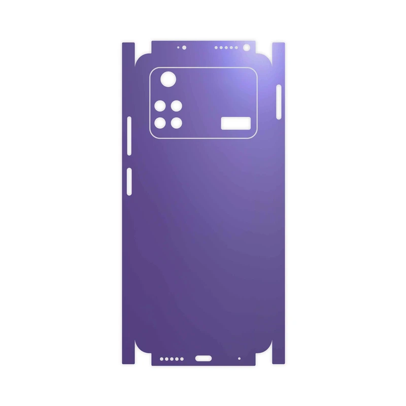 برچسب پوششی ماهوت مدل Matte-BlueBerry-FullSkin مناسب برای گوشی موبایل شیائومی Poco M4 Pro 4G