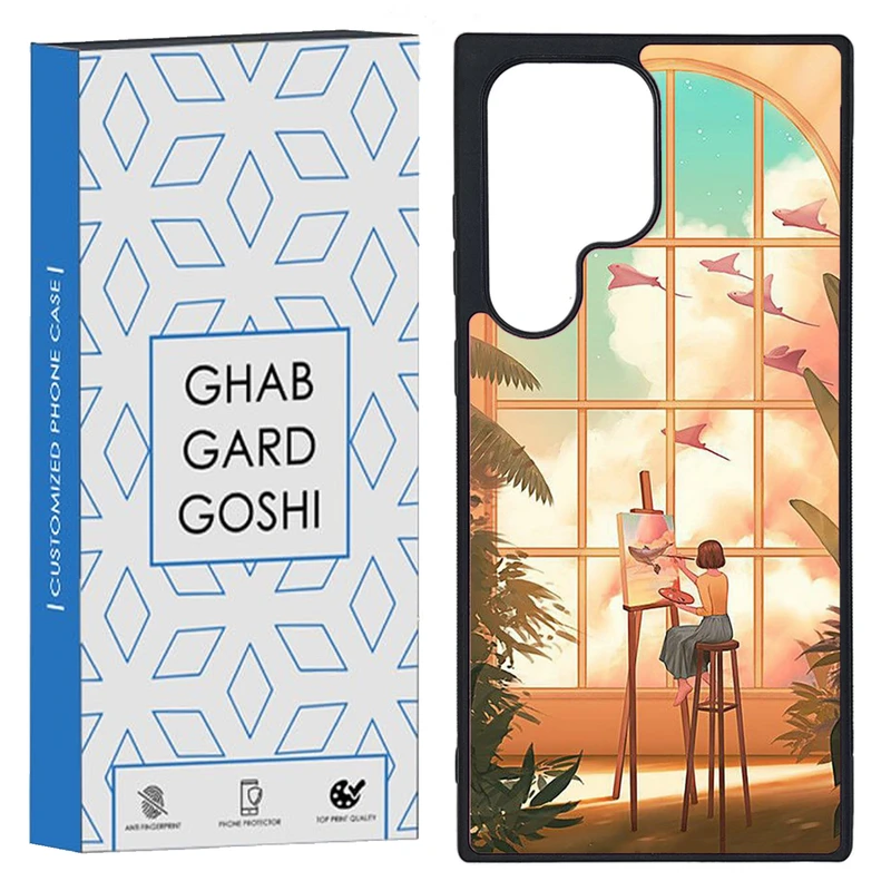 کاور قاب گارد گوشی طرح فانتزی کد TPU-049 مناسب برای گوشی موبایل سامسونگ Galaxy S23 Ultra