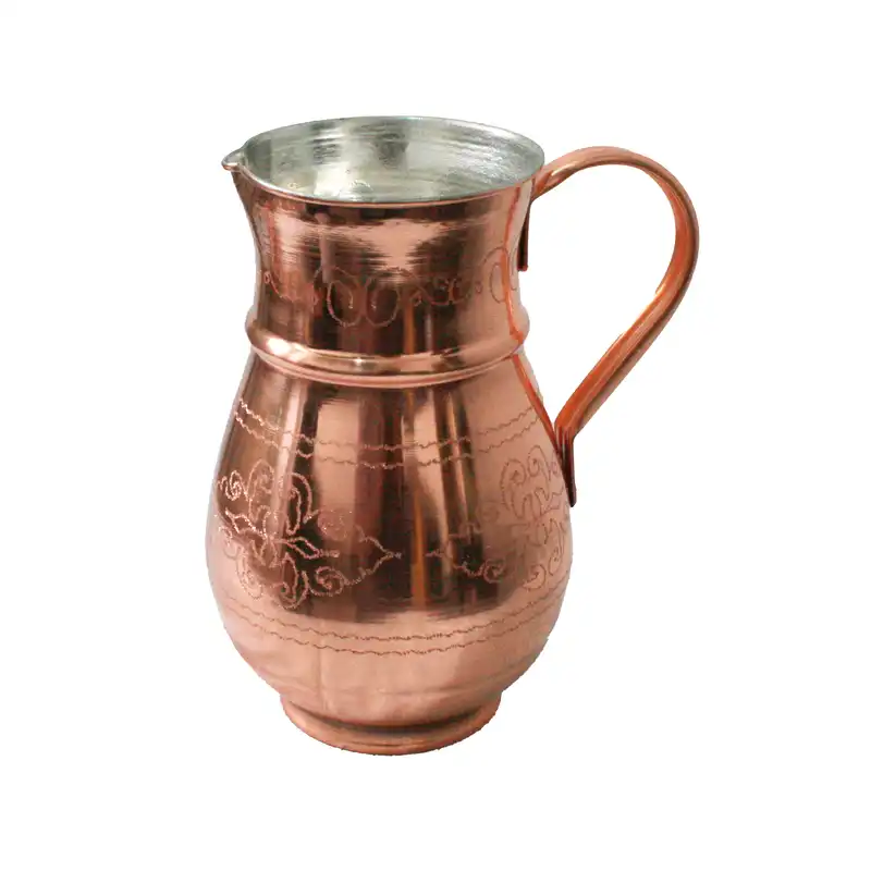 پارچ مسی مدل تراش نانو کد alast0133