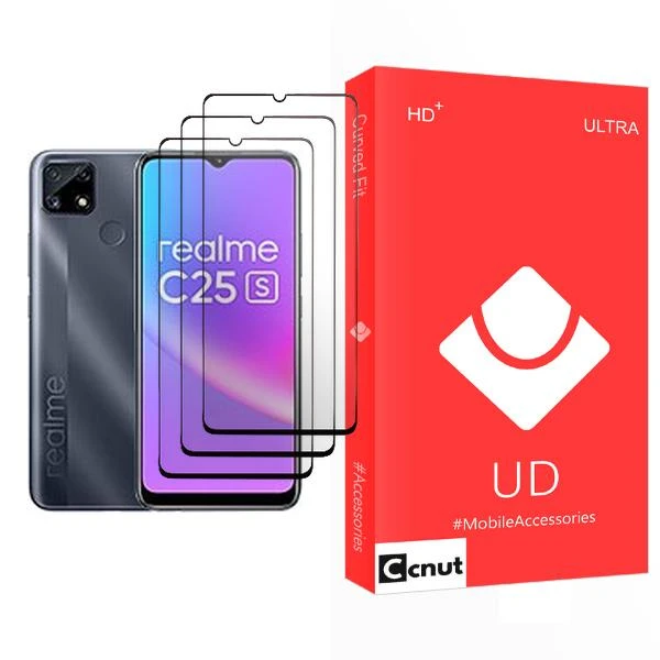 محافظ صفحه نمایش کوکونات مدل UD Ultra MIX003 مناسب برای گوشی موبایل ریلمی C25s بسته سه عددی