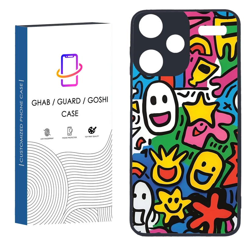 کاور قاب گارد گوشی طرح فانتزی کد 89 - TPU مناسب برای گوشی موبایل شیائومی Redmi Note 13 Pro Plus