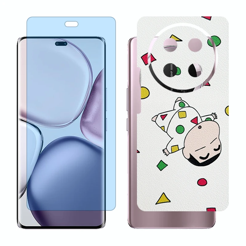 محافظ صفحه نمایش آنتی بلو گلس مدل Together مناسب برای گوشی موبایل آنر X9c به همراه برچسب پوششی