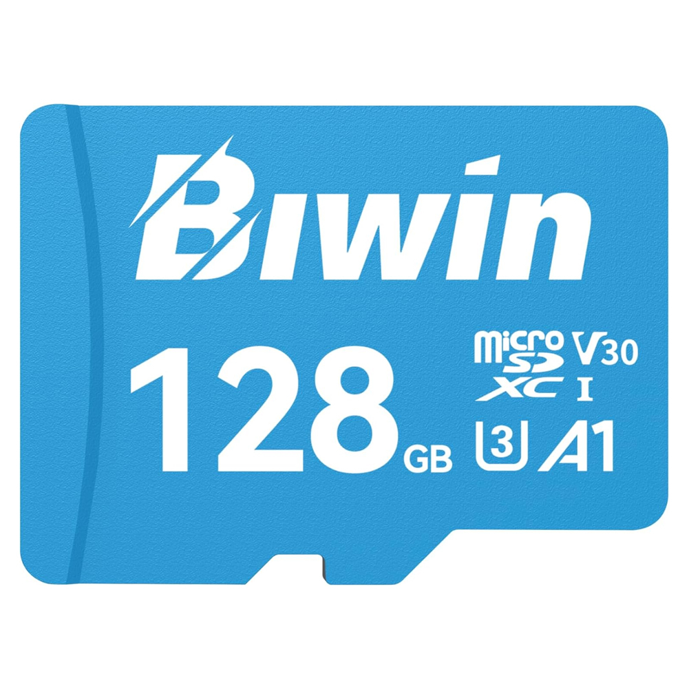 کارت حافظه microSDXC بیوین مدل MS100 کلاس 10 استاندارد UHS-I U3 V30 A1 سرعت 100MBps ظرفیت 128 گیگابایت