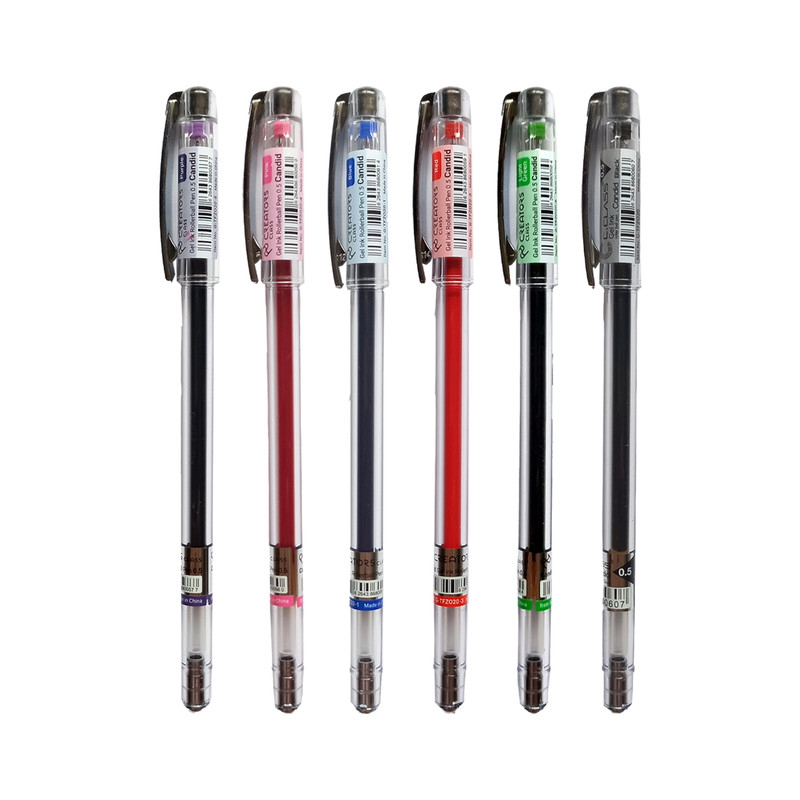 جامدادی لیدر مدل سیلیکونی طرح ساده به همراه خودکار بسته 7 عددی