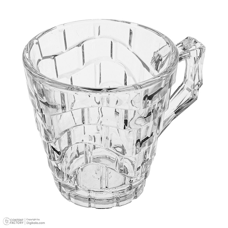 لیوان ساکورا مدل Yuka کد SK20800600w بسته 6 عددی