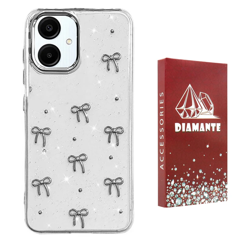 کاور دیامانته مدل Bowtie ros مناسب برای گوشی موبایل سامسونگ Galaxy A05