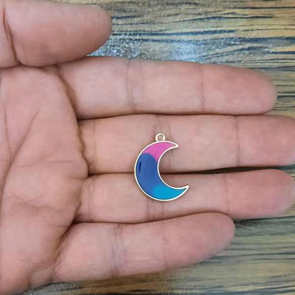 آویز گردنبند مدل ماه کد AG 650