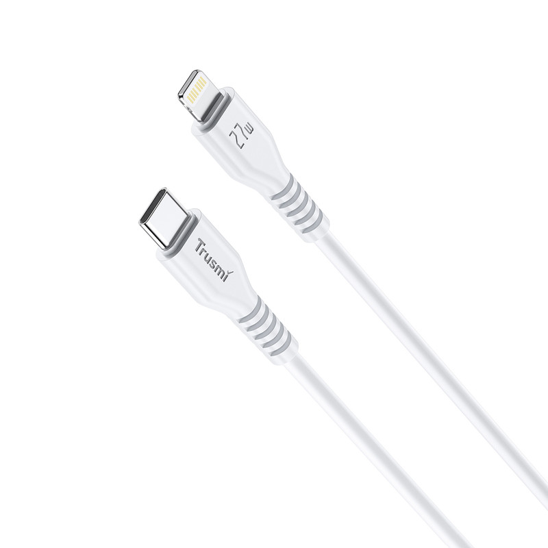 کابل شارژ usb-C به لایتنینگ تراسمی CA54-06 طول 1 متر