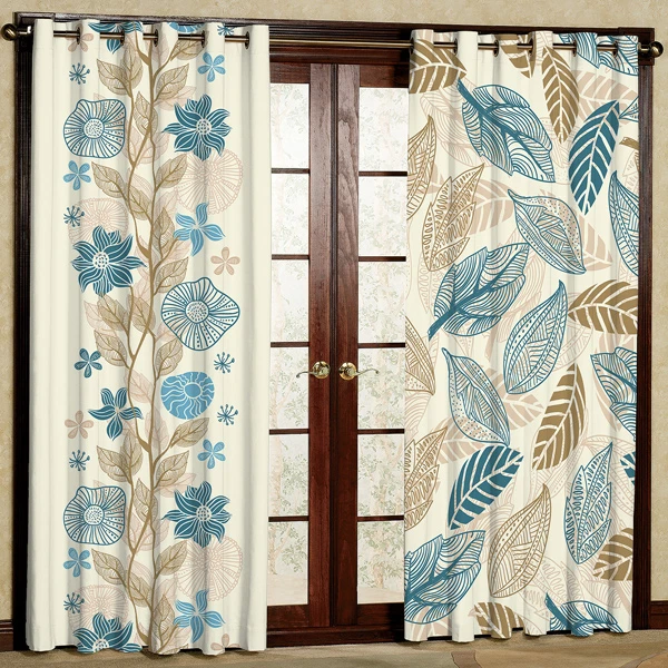 پرده مدل مخمل پانچی کد 7144 سایز 280x140 سانتی متر