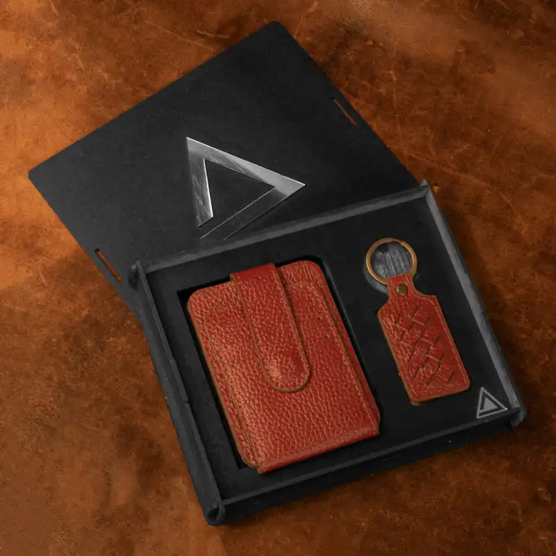 ست هدیه چرم آراهمراه مدل 41