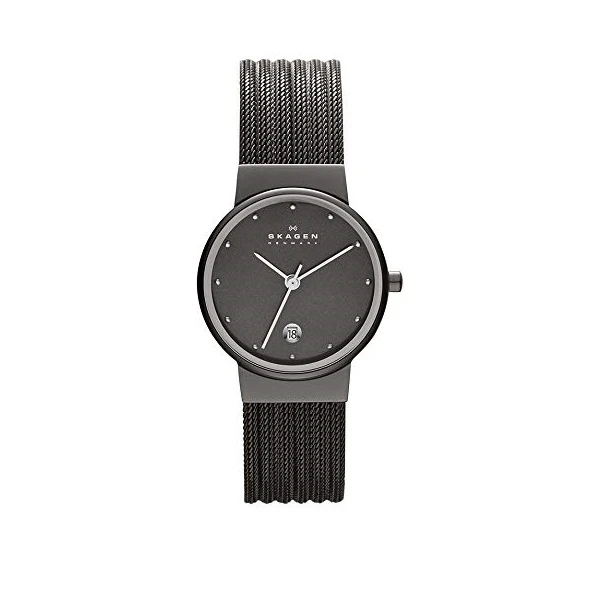 ساعت مچی عقربه ای زنانه اسکاژن دانمارک مدل 355smm1