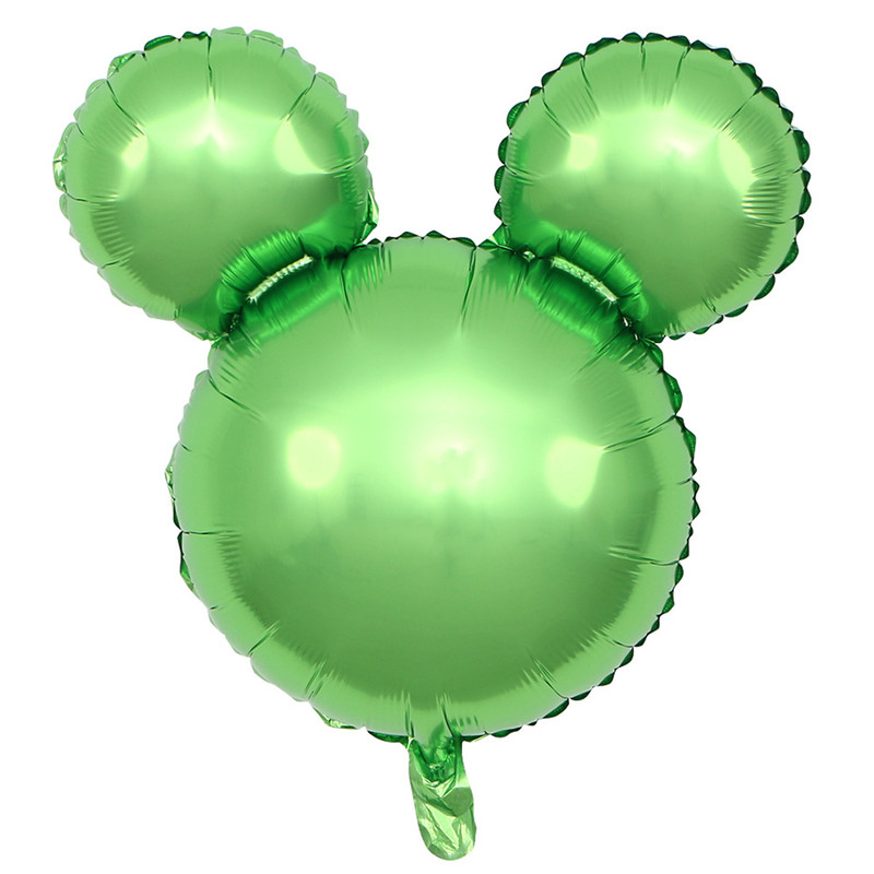 بادکنک فویلی لاکی بالونز طرح میکی موس مدل Light Green