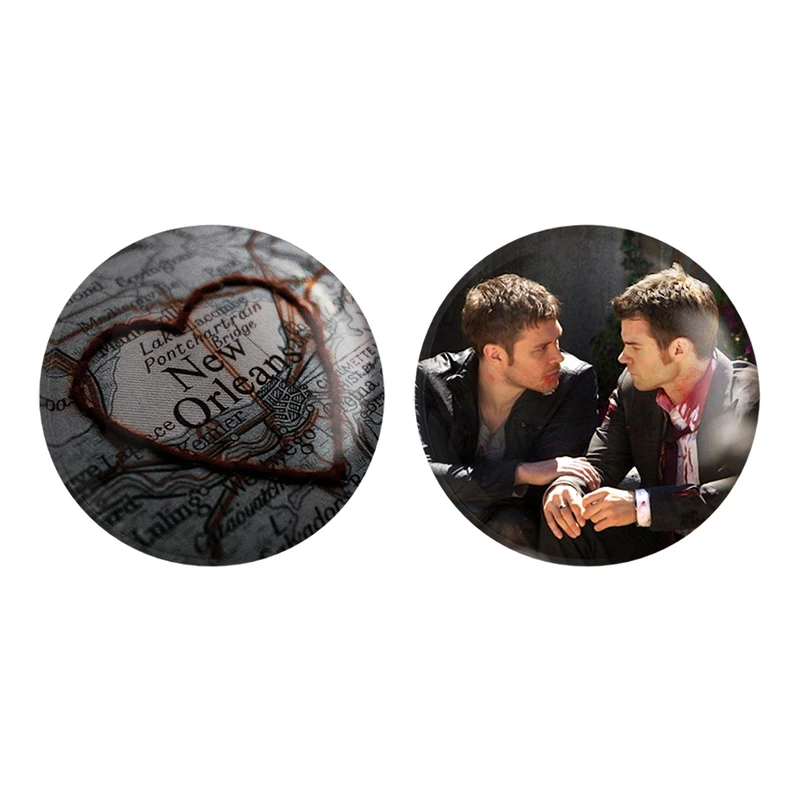 پیکسل خندالو مدل الایژا و کلاوس مایکلسون اصیل ها The Originals کد 2030220304 مجموعه 2 عددی